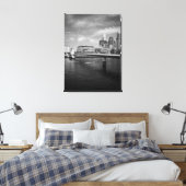 Puerto Madero-Buenos Aires (Argentinië) Canvas Afdruk (Insitu (Slaapkamer))