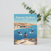 Puerto Madryn Argentinië Briefkaart (Staand voorkant)