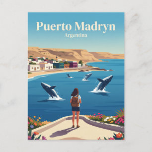 Puerto Madryn Argentinië Briefkaart