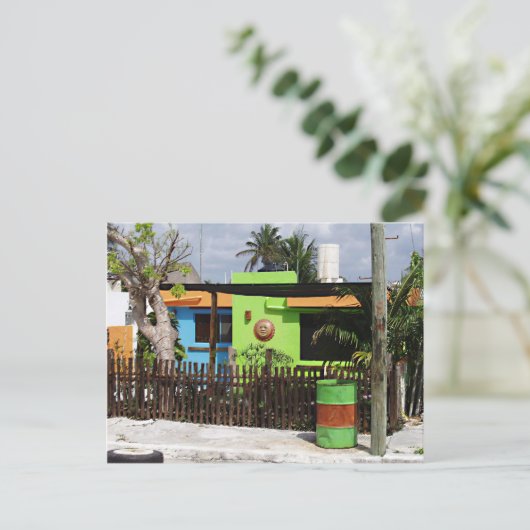 Puerto Morelos Casa Briefkaart (Staand voorkant)