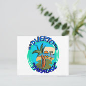 Puerto Paradijs Briefkaart (Staand voorkant)