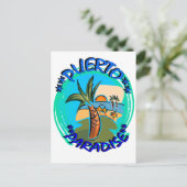 Puerto Paradise Briefkaart (Staand voorkant)