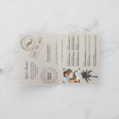 Puerto Peñas Mexico Passport Uitnodiging voor een (Binnen)