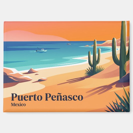 Puerto Peñasco Mexico Magneet (Voorkant)