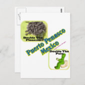Puerto Penasco: Rocky Point Mexico 2 Briefkaart (Voorkant / Achterkant)