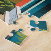 Puerto Plata Dominicaanse Republiek Reiskunst Vint Legpuzzel (Zijkant)