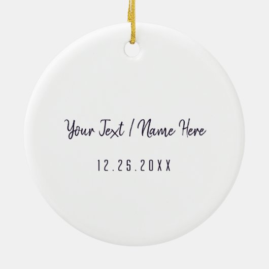 Puerto Plata Dominicaanse Republiek Retro Palm Tre Keramisch Ornament (Achterkant)