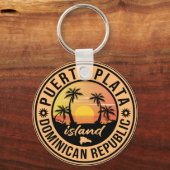 Puerto Plata Dominicaanse Republiek Sleutelhanger (Voorkant)