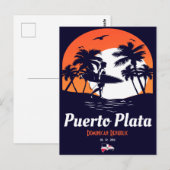 Puerto Plata Dominicaanse Republiek -  Souvenir Briefkaart (Voorkant / Achterkant)