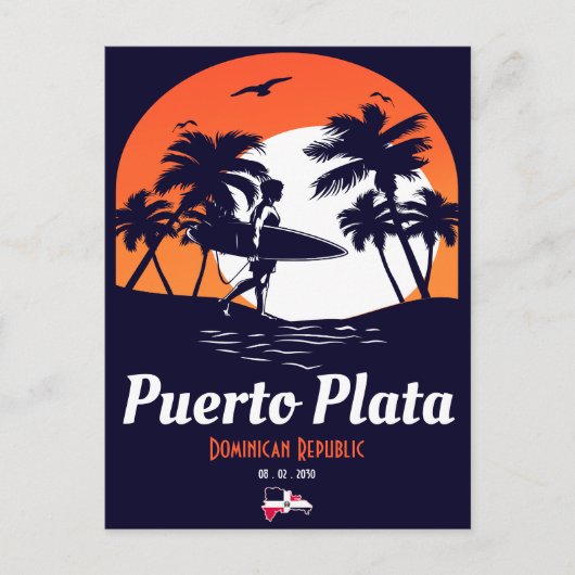 Puerto Plata Dominicaanse Republiek -  Souvenir Briefkaart (Voorkant)