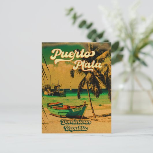 Puerto Plata Dominicaanse Republiek - Souvenir Briefkaart (Staand voorkant)