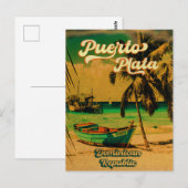 Puerto Plata Dominicaanse Republiek -  Souvenir Briefkaart (Voorkant / Achterkant)