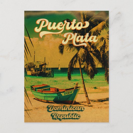 Puerto Plata Dominicaanse Republiek -  Souvenir Briefkaart (Voorkant)