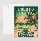 Puerto Plata Dominicaanse Republiek - Souvenir Briefkaart (Voorkant / Achterkant)