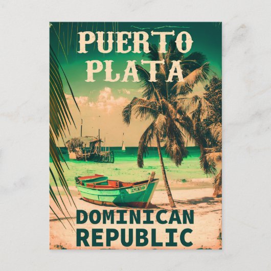 Puerto Plata Dominicaanse Republiek - Souvenir Briefkaart (Voorkant)
