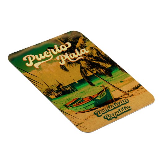 Puerto Plata Dominicaanse Republiek -  Souvenir Magneet (Rechterzijde)