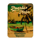 Puerto Plata Dominicaanse Republiek -  Souvenir Magneet (Verticaal)