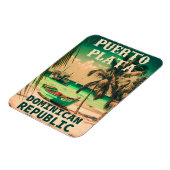 Puerto Plata Dominicaanse Republiek -  Souvenir Magneet (Linkerzijde)