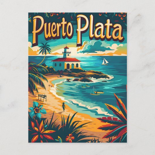 Puerto Plata Paradise Briefkaart (Voorkant)