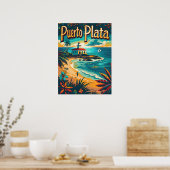 Puerto Plata Paradise Poster (Keuken)