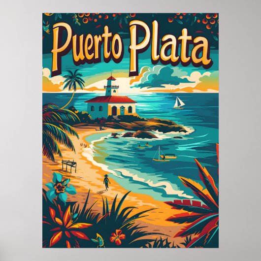Puerto Plata Paradise Poster (Voorkant)