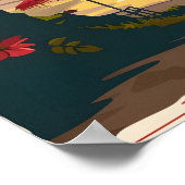 Puerto Plata: Tropisch strand Poster (Hoek)