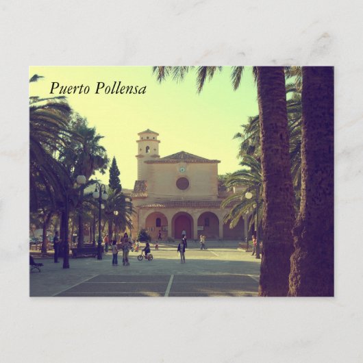 Puerto Pollensa Briefkaart (Voorkant)
