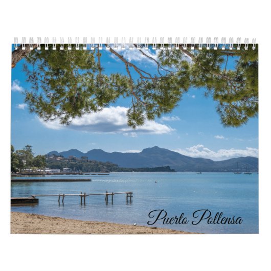 Puerto Pollensa Kalender Nieuw voor 2024 (Hoes)