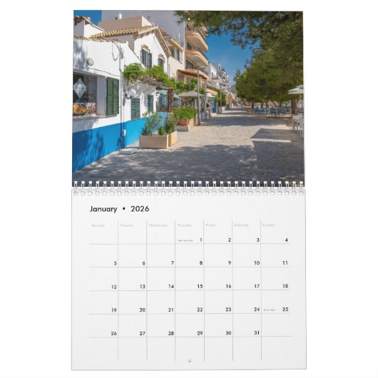 Puerto Pollensa Kalender Nieuw voor 2024 (Jan 2026)