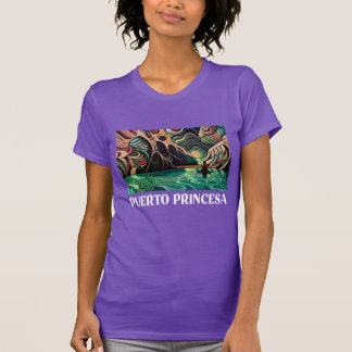 Puerto Princesa, Palawan, Filipijnse toeristische  T-shirt