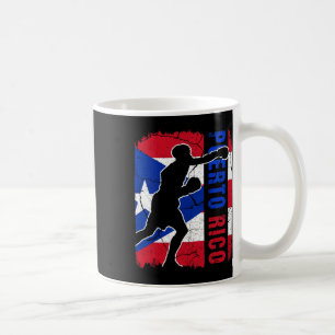 Puerto Ricaans boxingteam Puerto Rico Flag Boxing  Koffiemok