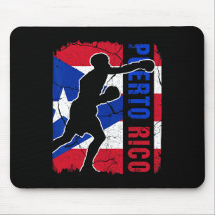 Puerto Ricaans boxingteam Puerto Rico Flag Boxing  Muismat