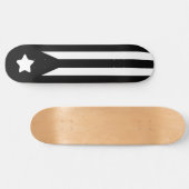 Puerto Ricaans BW Persoonlijk Skateboard (Horizontaal)