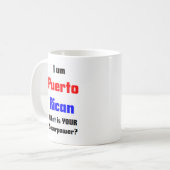Puerto Ricaans Koffiemok (Voorkant links)