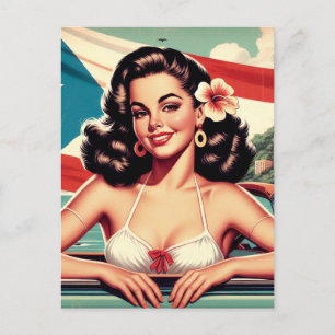  Puerto Ricaans Meisje Briefkaart
