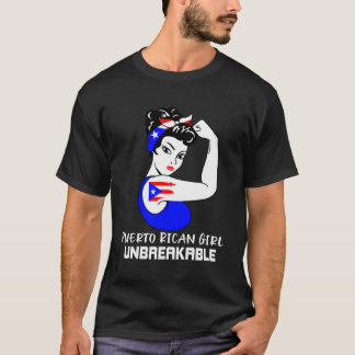 Puerto Ricaans meisje onbreekbaar T-shirt