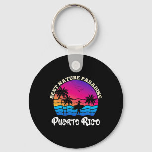 Puerto Ricaans, surfen, Vintage Puerto Rico  Sleutelhanger