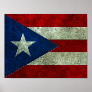 Puerto Ricaans vallegeenstaal-effect Poster