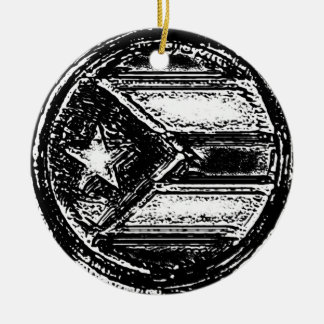 Puerto Ricaans weerstandsschilderij Keramisch Ornament