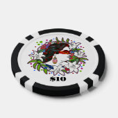 Puerto Ricaanse $10 Poker Chip (Enkel)