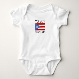 Puerto Ricaanse Baby Yo Soy Boricua Romper