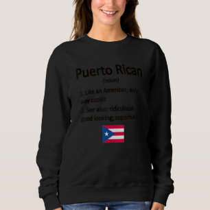 Puerto Ricaanse definitie Puerto Rico vlag Puerto Trui