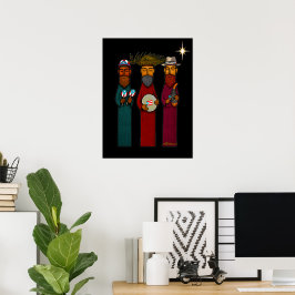 Puerto Ricaanse Drie Wijzen – Parranda Poster