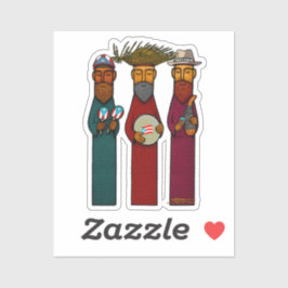 Puerto Ricaanse Drie Wijzen – Parranda Sticker