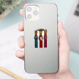 Puerto Ricaanse Drie Wijzen – Parranda Sticker