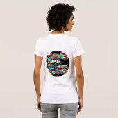 Puerto Ricaanse Food Truck T-shirt Puerto Rico Foo (Achterkant volledig)