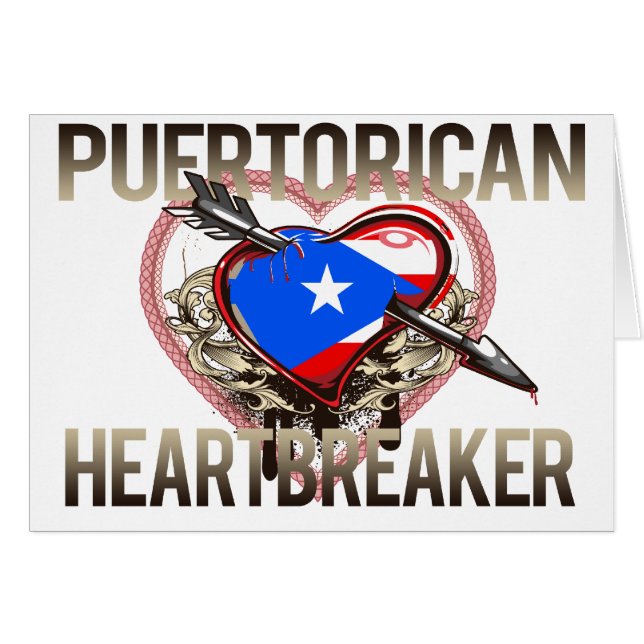 Puerto Ricaanse hartbreker (Voorkant Horizontaal)