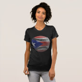 Puerto Ricaanse honkbal T-shirt (Voorkant volledig)