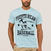 Puerto Ricaanse honkbal T-shirt (Voorkant)