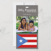 Puerto Ricaanse Kerstmis Feliz Navidad Feestdagenkaart (Voorkant)